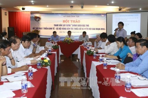 Hội thảo tham vấn Chính sách đặc thù hỗ trợ phát triển KTXH vùng đồng bào dân tộc thiểu số, miền núi - ảnh 1